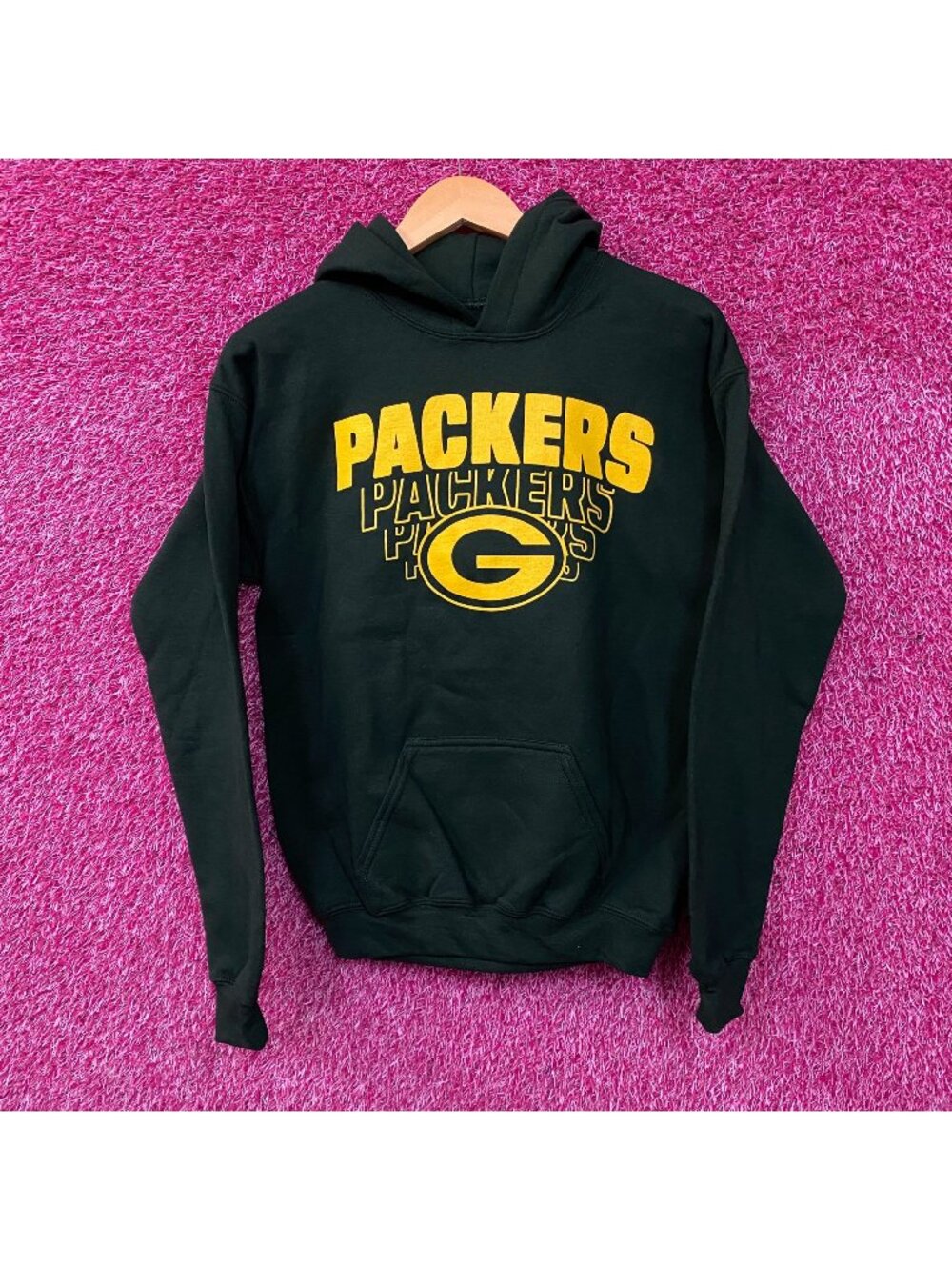 Green Bay Packers Logo Graphic Pullover Hoodie XL
